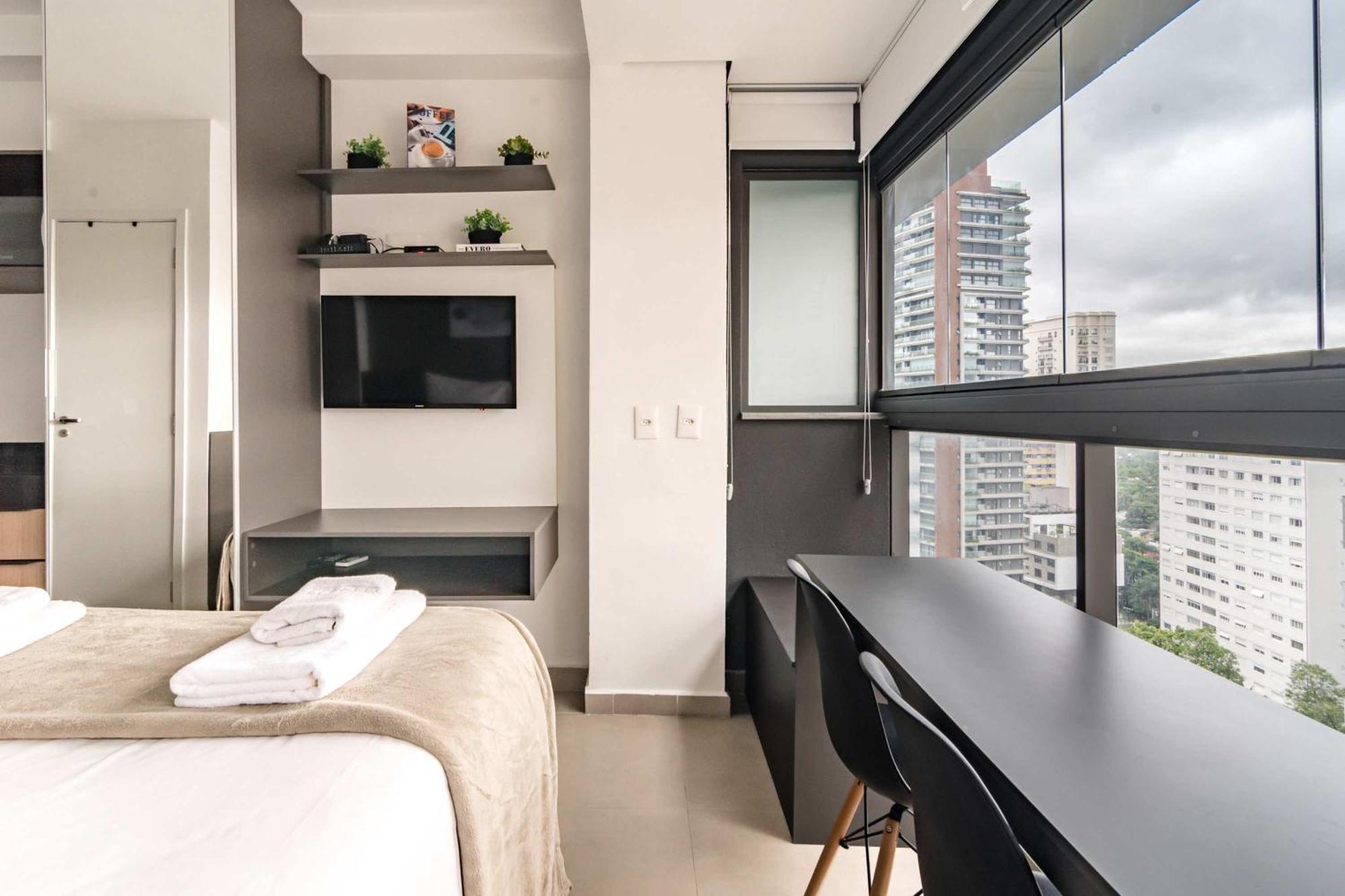 Apartamento Bhomy Pinheiros A 3min Do Metro Oscar Freire Fr1422